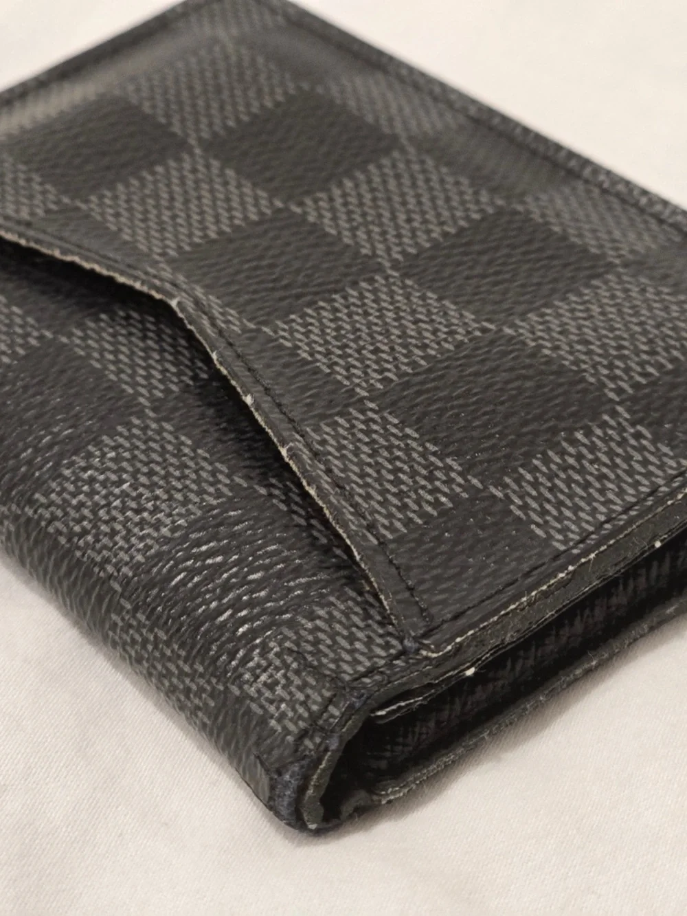 Men Louis Vuitton Black Damier